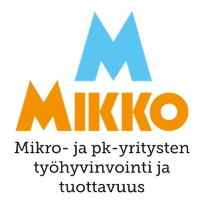 Logo: Mikko, mikro- ja pk-yritysten työhyvinvointi ja tuottavuus -projekti